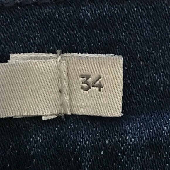 Hudson Barbara Jeans Women 34 Blue Ombre Foil Flared Wide Leg High Rise 16624 - Picture 4 of 14